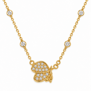 Butterfly Crystal Body Chain Necklace