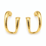 Open U Hoop Earrings