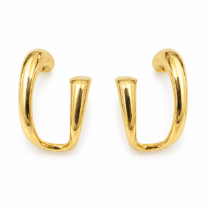Open U Hoop Earrings
