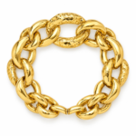 Textured Chunky Link Bracelet