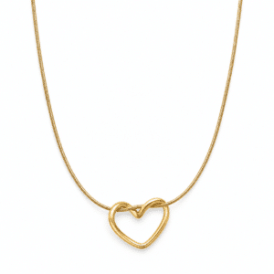 Elowyn Gold Heart Necklace