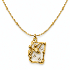 Ethereal Butterfly Gold Necklace