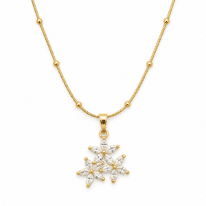 Flora Bloom Pendant Necklace