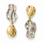 Fluid Melt Drop Earrings