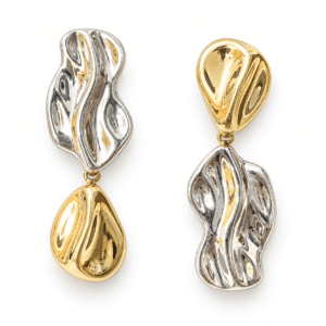 Fluid Melt Drop Earrings